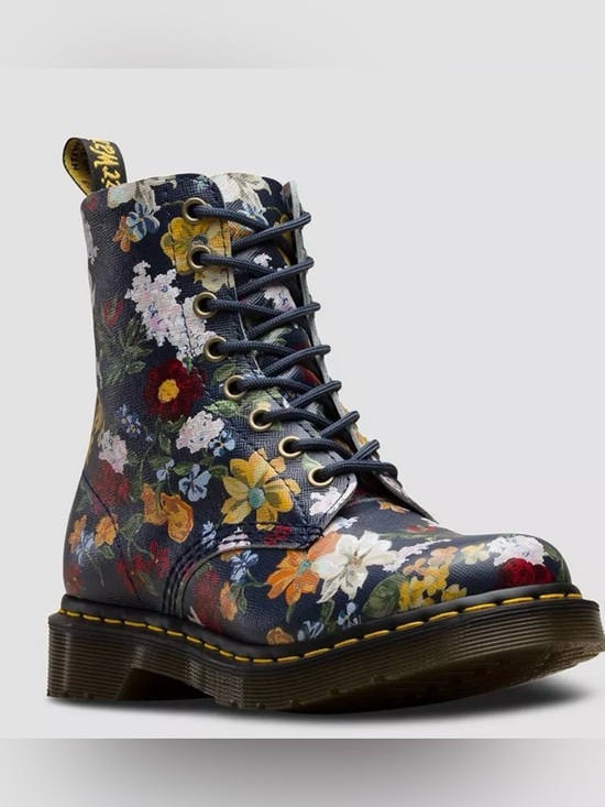 Dr. Martens Shoes - 🥀 Doc Martens 1460 Pascal Darcy Floral Leather